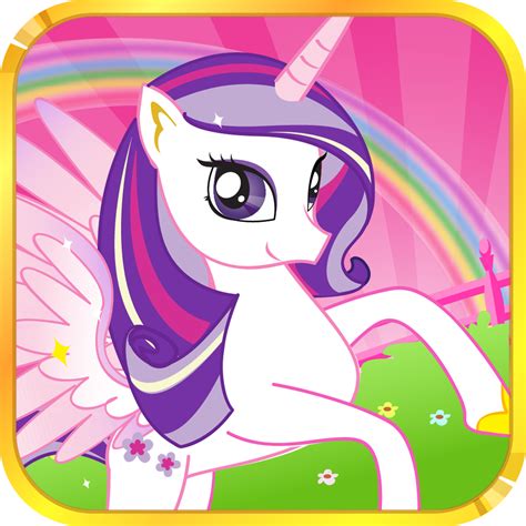 Little Pony Unicorn Friends A Tiny Magic Story In A Magical Horse