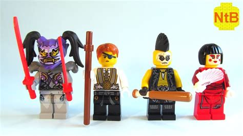 Lego Ninjago Bricktober 2018 Custom Minifugures Youtube