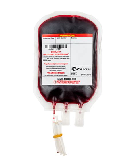 Practi Blood Bags 300 Ml Of Red Blood 450 Ml Bag 1 Count