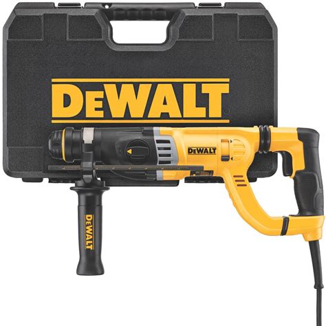 Dewalt Rotary Hammer Drill With Shocks D Handle Sds 1 18 Inch D25263k Tools