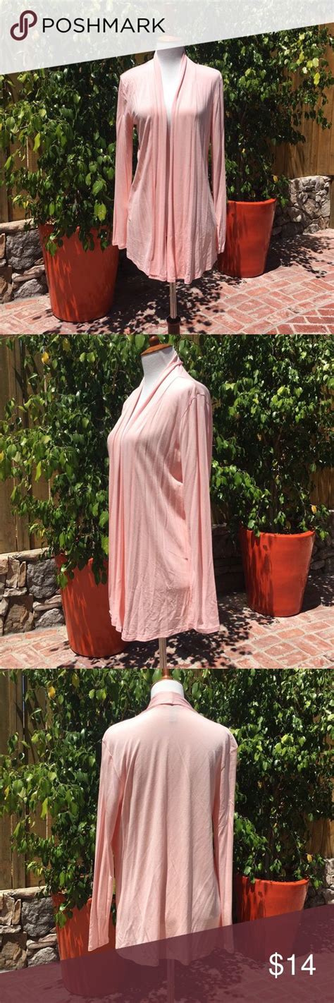 Spotted While Shopping On Poshmark Pretty Peachy Open Front Cardigan Size M Poshmark Fashion