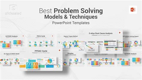 Problem Solving Stages Powerpoint Template Ppt Templa