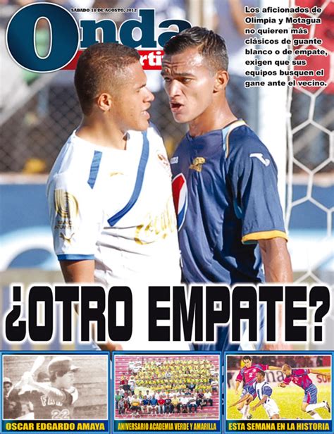 Revista Onda Deportiva 18 De Agosto Diario La Tribuna