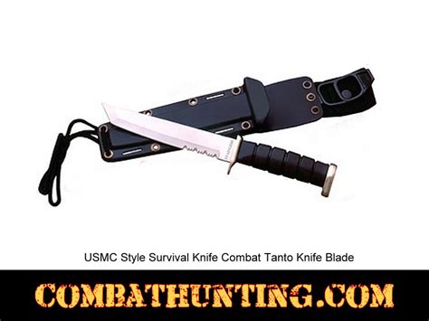 210101sz Usmc Style Survival Knife Combat Tanto Knife Blade Hunting