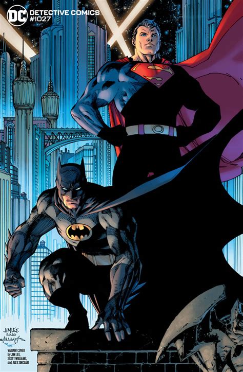 Detective Comics 1027 Jim Lee Batman Superman Cover Fresh Comics