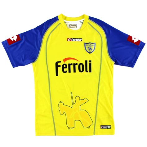 The home, away, third and goalkeeper givova kits of chievo verona that play in serie b of italy for the season 19/20 for fifa 16, fifa 15 and fifa 14, in png and rx3 format files + minikits and logos. 2005-06 Chievo Verona Home Shirt M for sale