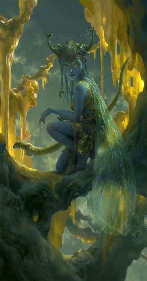 Mystical Creatures Fantasy Creatures Dark Fantasy Art Fantasy Art