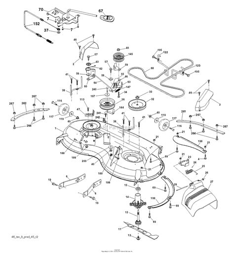 Husqvarna Yth22v46 96043021300 2015 09 Parts Diagram For Mower Deck