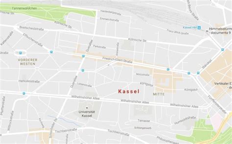 Map Of Kassel