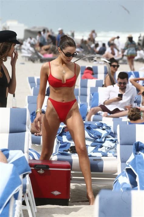Olivia Culpo Thefappening Sexy Red Bikini 65 Photos The Fappening