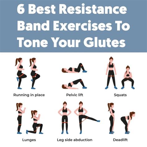 6 Effective Resistance Band Exercises To Work Your Glutes Banded Bodies