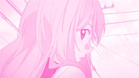 Anime Aesthetic Gif Pink Animedia