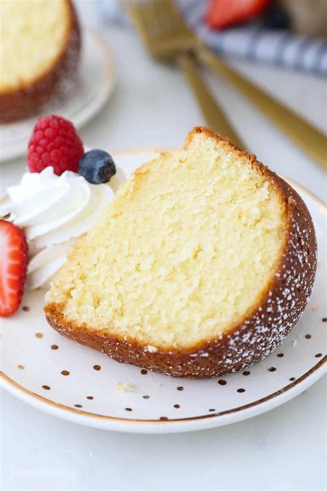 Easy Old Fashioned Pound Cake Recipe Beyond Frosting