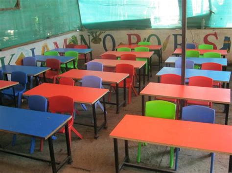 Easily outfit any classroom or common space with chair and table sets designed for the classrooms of all ages. Classroom Desk - Kids Classroom Desk Manufacturer from Pune