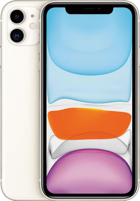 Apple Iphone 11 256gb White Unlocked Mwl22lla Best Buy