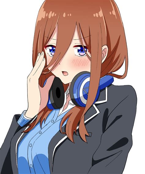 Nakano Miku Go Toubun No Hanayome Drawn By Tokunagaumemoto Danbooru