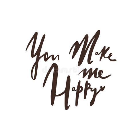 You Make Me Happy Cute Card Stock Illustrations 121 You Make Me Happy