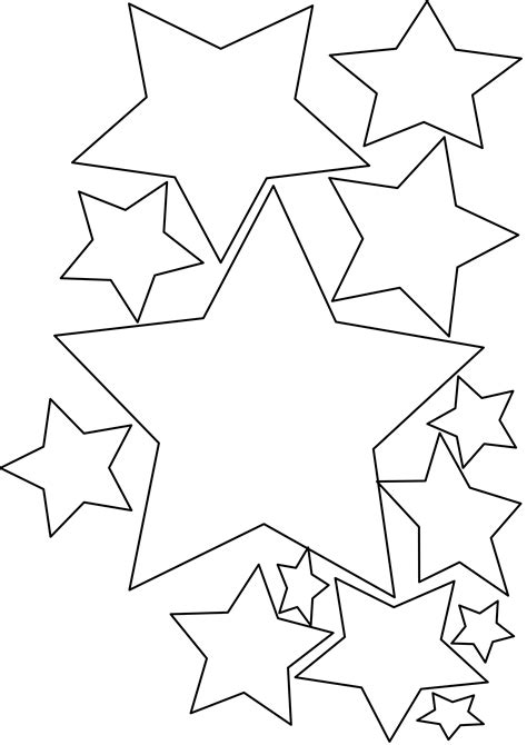 Star Black And White Black Star Clipart Wikiclipart