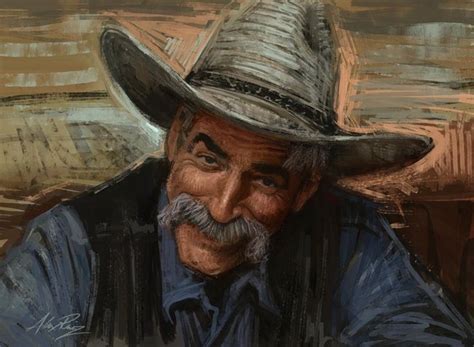 The Stranger The Big Lebowski Strange Cowboy Art