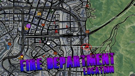 Gta V Fire Station Map Location News Current Station In The Word