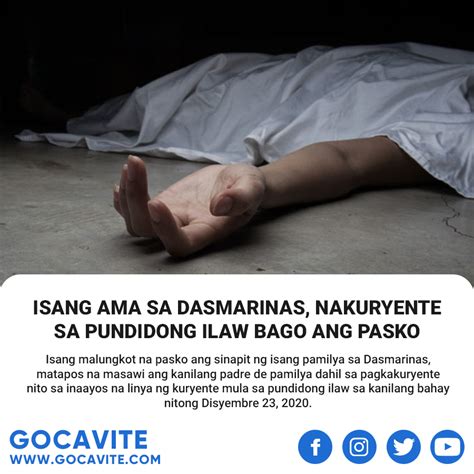Go Cavite Isang Malungkot Na Pasko Ang Sinapit Ng Isang
