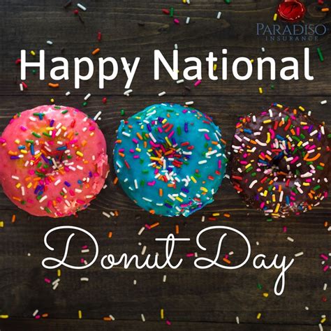 Dunkin' on june 4, get a free classic donut of your choice with the purchase of. Happy National Donut Day in 2020 | Insurance agency ...