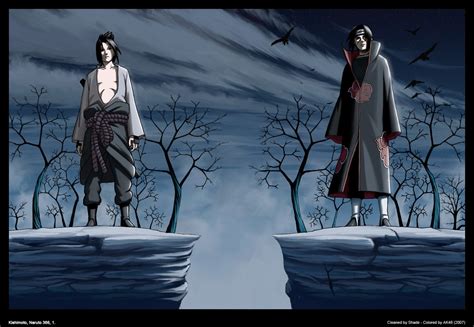 Hintergrundbilder Anime Rabe Naruto Shippuuden Brüder Uchiha