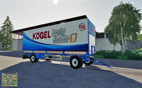Kogel Autoloader Trailer 10m Fs19 V10 Fs19 Mod