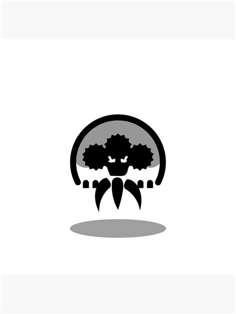 Minimalist Metroid Alien Life Form Poster For Sale By Double Ghost