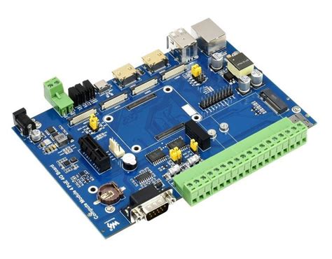 Waveshare Compute Module 4 Industrial Iot Base Board Raspberrypidk
