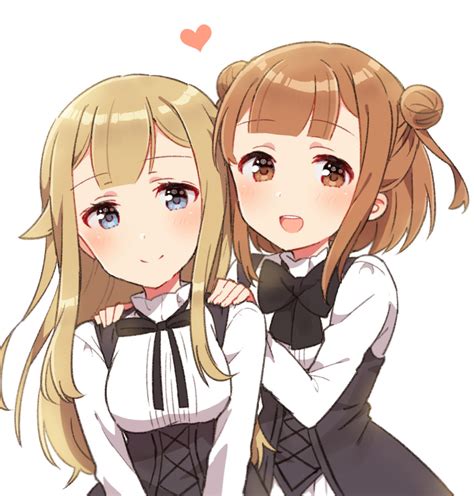 Safebooru 2girls D Absurdres Beatrice Princess Principal Black Bow