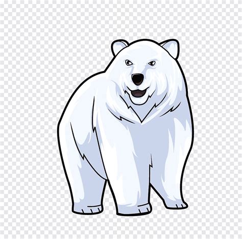 Eisbär Cartoon Eisbär Tier Tiere Png Pngegg