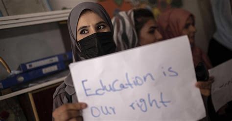 Taliban Close Girls Secondary Schools In Afghanistan Again Human