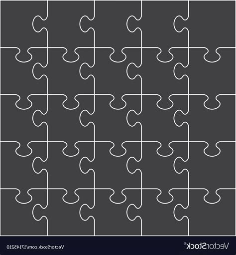 Puzzle Pattern Vector At Getdrawings Free Download