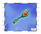 Detailed physical map of Jan Mayen island | Jan Mayen | Europe ...