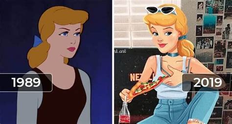 18 of your favorite disney princesses perfectly transformed into modern millennials buzzerilla