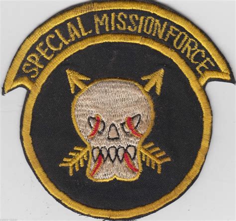 Us Army Special Forces Macv Sog Det B 53 Vietnam Patch Special Forces