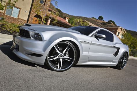 Widebody Ford Mustang Gt With F205 Forgiato Wheels