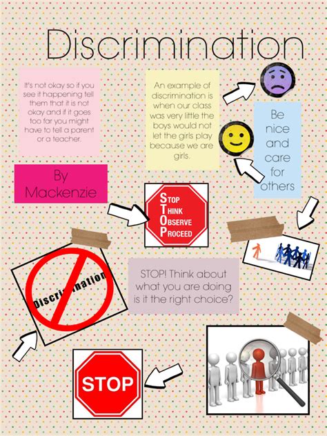 Year 6 At St Mark S School Anti Discrimination Posters