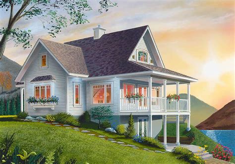 Dream lake house plans & designs for 2021. Dream Design with Main Floor Laundry - 21864DR ...