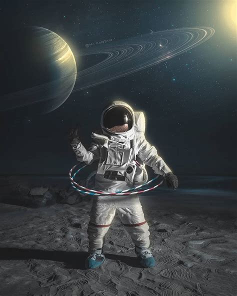 Dreamlike Astronaut Photoshop Manipulation