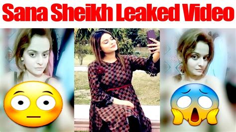 sana sheikh leaked video today viral video youtube