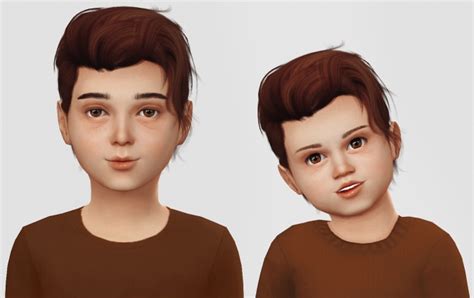 Wings Os1208 Hair For Kidsandtoddlers At Simiracle Sims 4 Updates