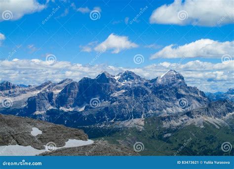 Dolomite Alps Italy Stock Image Image Of Gray Alps 83473621