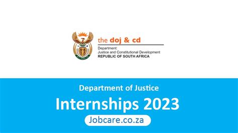 Department Of Justice Internships 2023 Jobcare