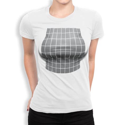 Big Boobs Funny Optical Illusion T Shirt Men S And Etsy