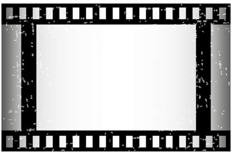 Premium Vector Blank Film Strip Cinema Negative Frame Vector Illustration