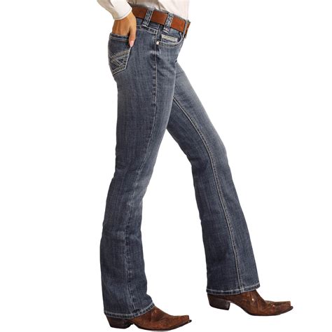 Mid Rise Riding Bootcut Extra Stretch Jeans Westernbutikken Westernbutikkenno