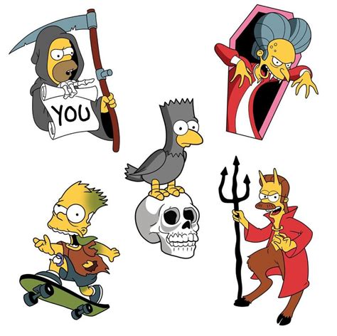 Lista 97 Foto Imágenes De Todos Los Personajes De Los Simpson Mirada Tensa
