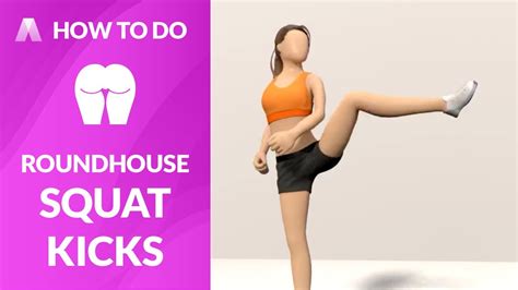 How To Do Roundhouse Squat Kicks Youtube